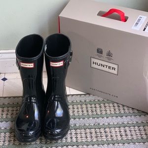 Hunter boots black